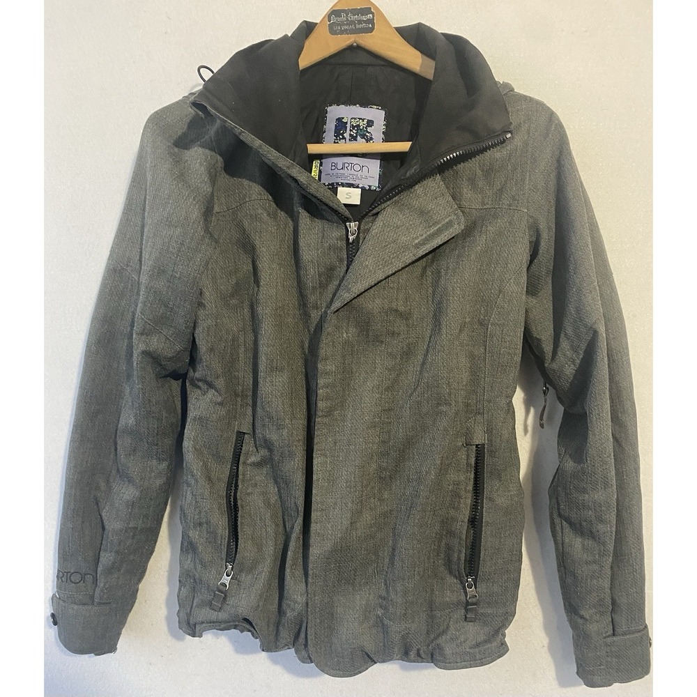 Burton Gray Dry ride Coat Jacket‎ Women's Small Comfort